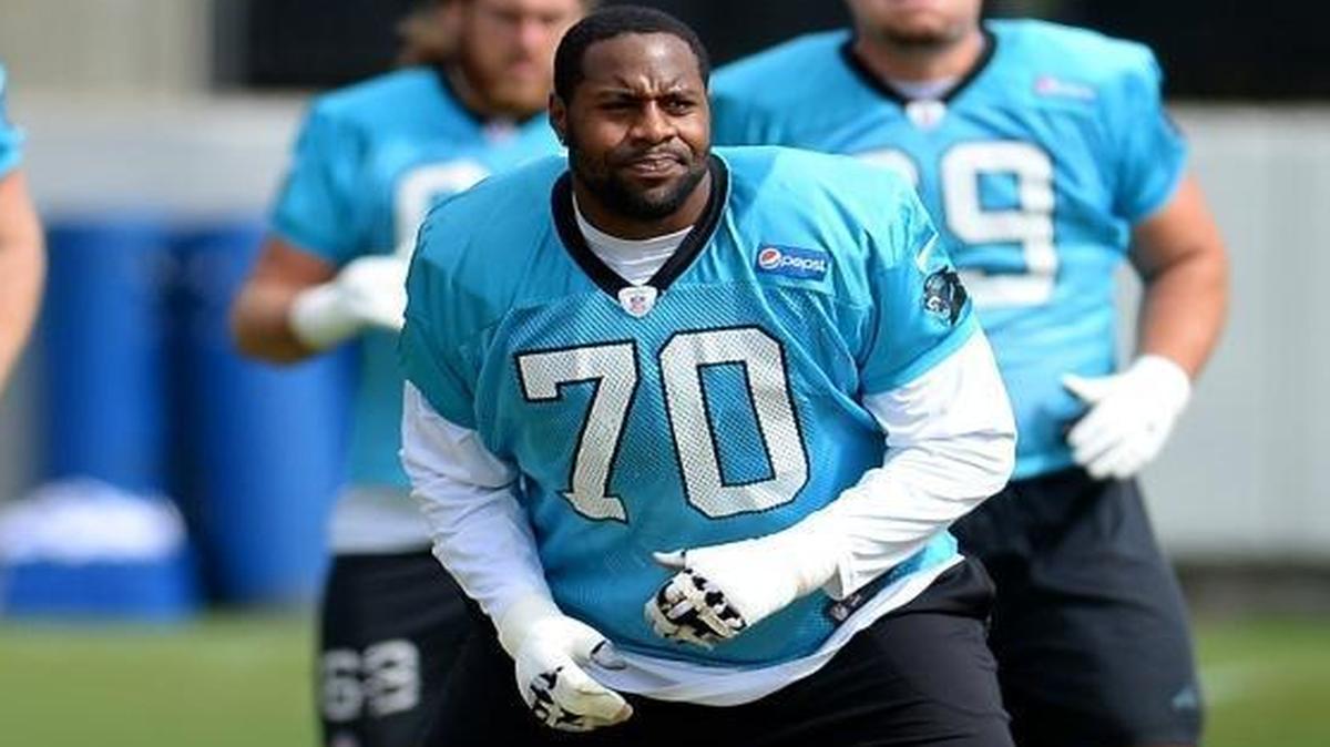Carolina Panthers offensive guard Trai Turner (70) and center Ryan Kalil (67) are both Pro Bowlers. The Panthers will need to make Turner among the highest-paid guards in the league to keep him.