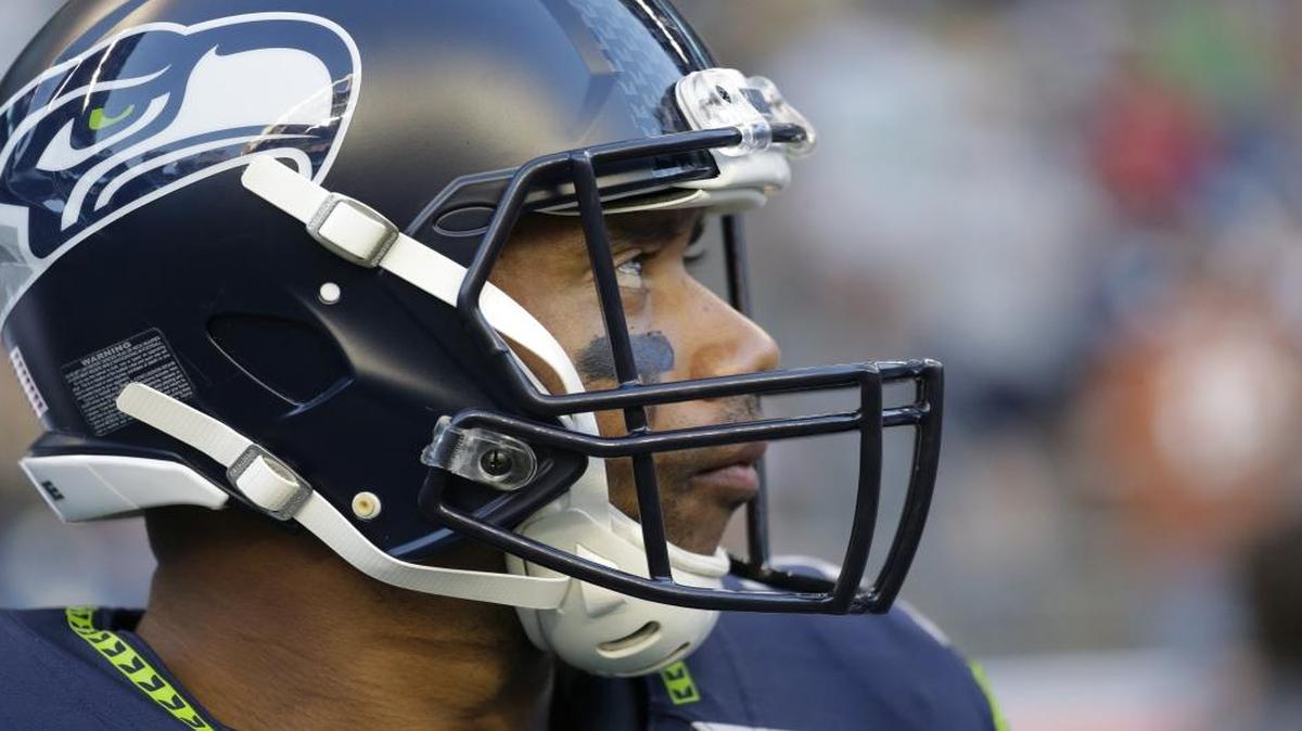 Seattle Seahawks quarterback Russell Wilson had career and league highs in quarterback rating despite a shaky offensive line in 2015.