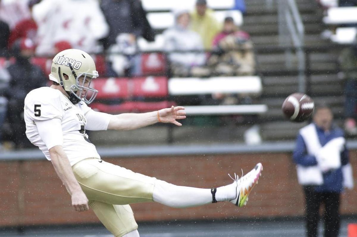 Idaho place kicker Austin Rehkow’s skill as a punter combined with his solid kicking ability boosts his stock as a two-for-one pickup.
