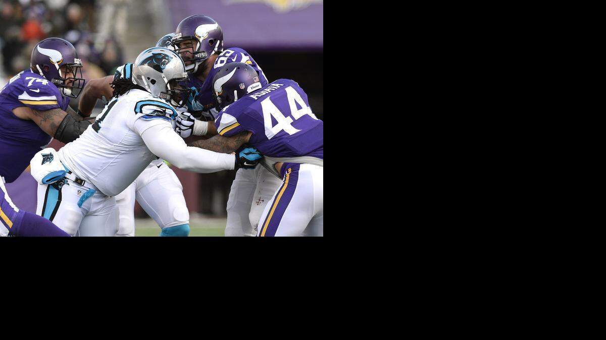 
Carolina Panthers defensive tackle Colin Cole (91) has re-signed for one year and just over $1 million, the team announced Tuesday. 
