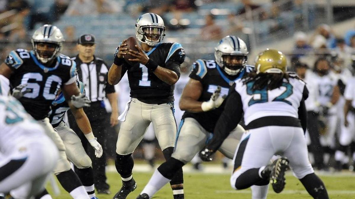 If the Carolina Panthers want to protect quarterback Cam Newton (1) and extend his career, they need look no further than across the field on Thursday night. The Pittsburgh Steelers did the same for quarterback Ben Roethlisberger.