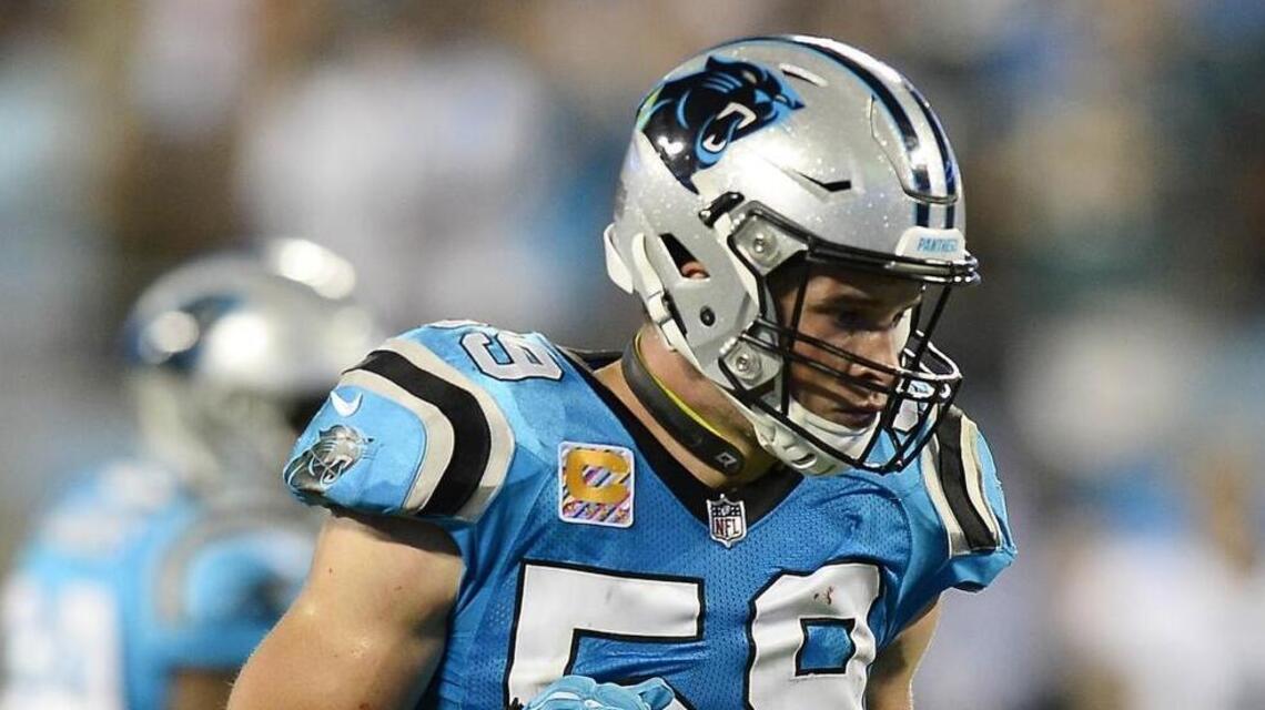 Panthers’ Luke Kuechly practiced on Thursday. What that means for his chances to play