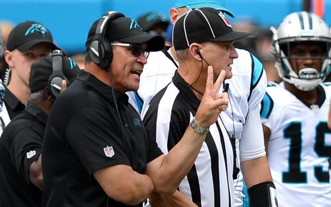 Panthers’ Ron Rivera revisits his unpopular decision to punt from Saints’ 35