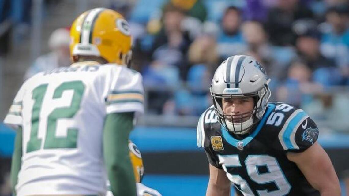 Luke Kuechly the lone Panthers Pro Bowl selection