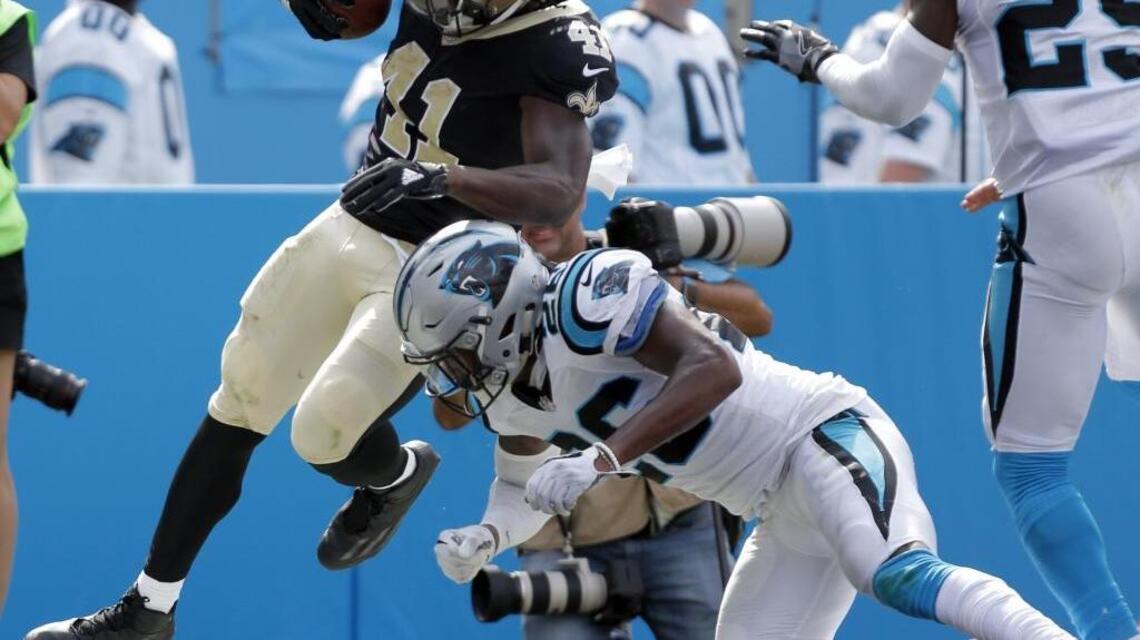 Panthers CB Daryl Worley had a big hit vs. Saints RB. Was it worth it?