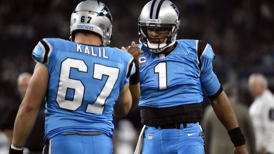 Panthers lineman Ryan Kalil spoofs quarterback Cam Newton in new video