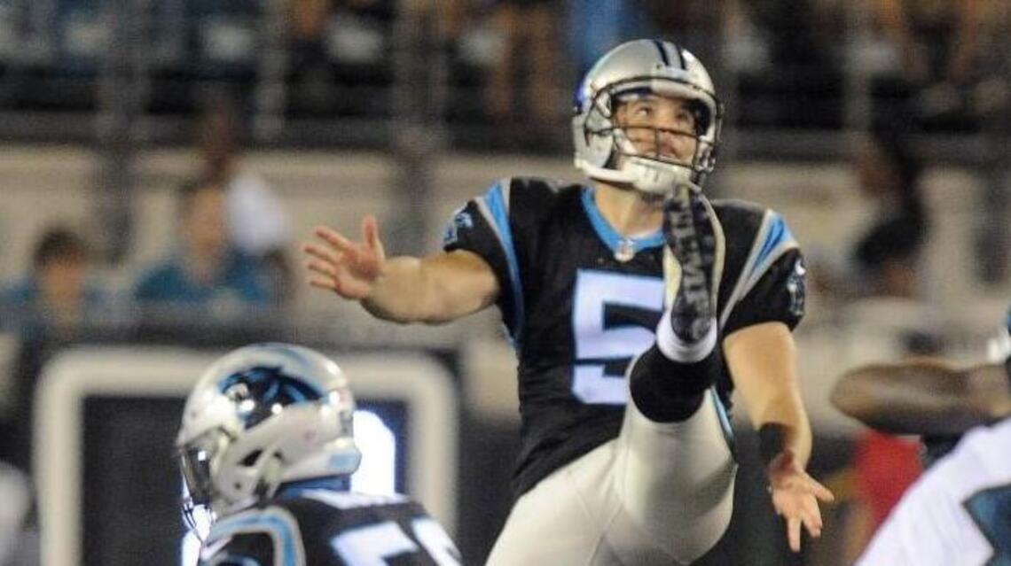Why Panthers inserted – then quickly removed – punter Michael Palardy as practice QB