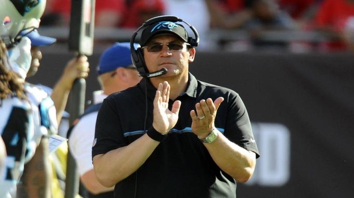 Carolina Panthers coach Ron Rivera spoke with CNNMoney about race, President Trump and the NFL – and about the pressure his quarterback feels because of the color of his skin.