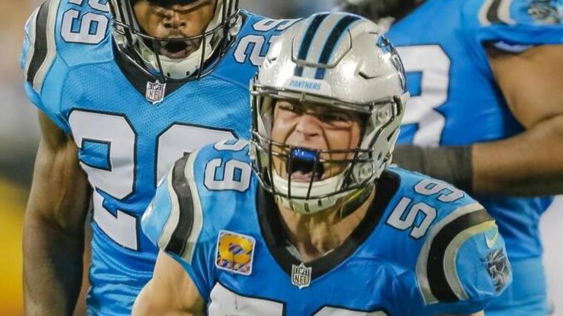 Panthers’ Luke Kuechly edges forward in concussion protocol; Benjamin leaves practice