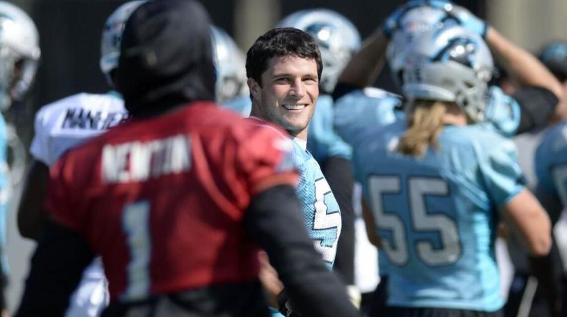 Panthers LB Luke Kuechly taking important step in concussion protocol