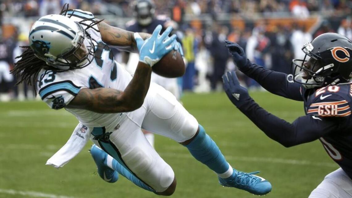 Panthers WR Kelvin Benjamin frustrated by knee, and performance, after loss to Bears