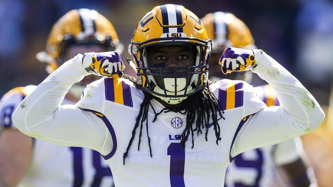 Despite his size, LSU defensive back Donte Jackson (1) was a nuisance on the field for the Tigers, drawing the attention of the Carolina Panthers in the NFL draft.