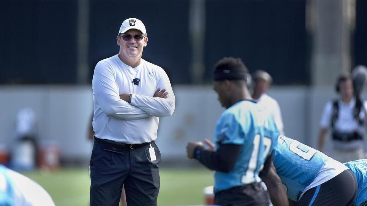 A one-year contract extension the Carolina Panthers have given head coach Ron Rivera puts him among the 10 highest-paid coaches in the NFL.