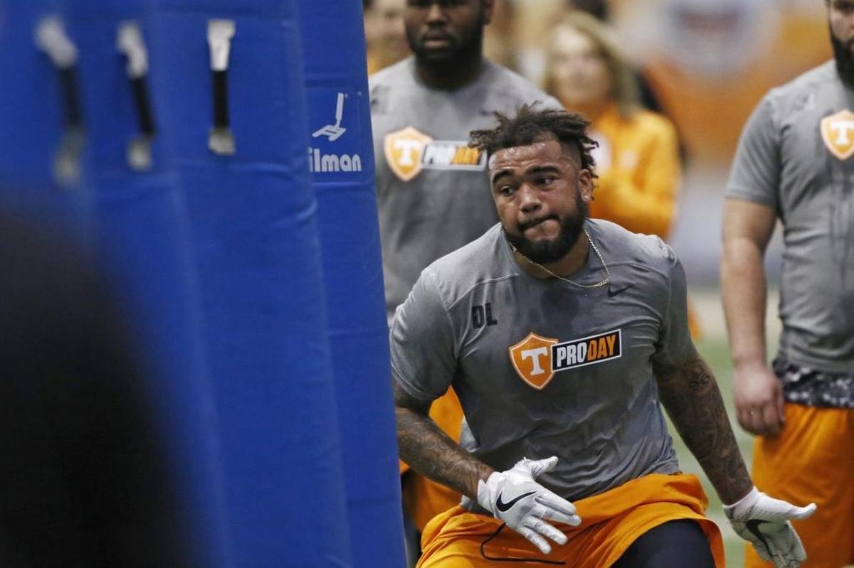 Tennessee edge rusher Derek Barnett broke Hall-of-Famer Reggie White’s school record for sacks.