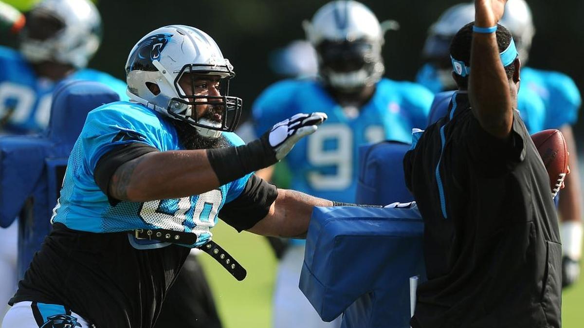 
Former Carolina first-round pick Star Lotulelei is questionable to play Sunday against the Texans after a week of limited practice, and Panthers coach Ron Rivera voiced concern about the defensive tackle’s conditioning.


