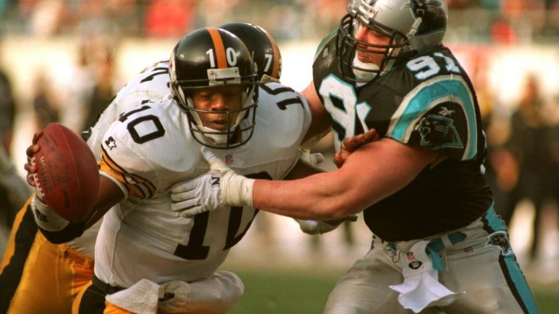 Kevin Greene wasn’t the most physically imposing pass rusher, but when the lights came on he knew how to get to the quarterback. He finished with the third-most sacks since that became an official statistic, and the most by a linebacker.