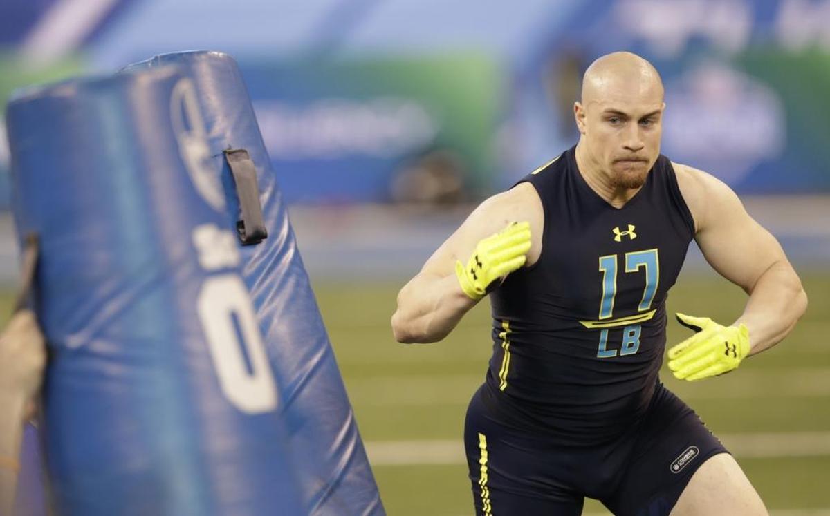In 48 career starts at middle linebacker, Lindenwood linebacker Connor Harris set the NCAA record with 633 tackles.