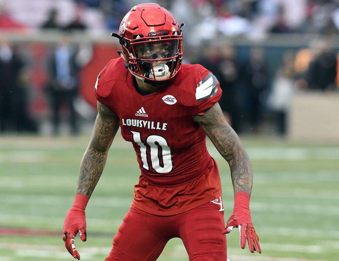 Louisville's Jaire Alexander is a Charlotte native who could find himself in the conversation at No. 24 for the Carolina Panthers.