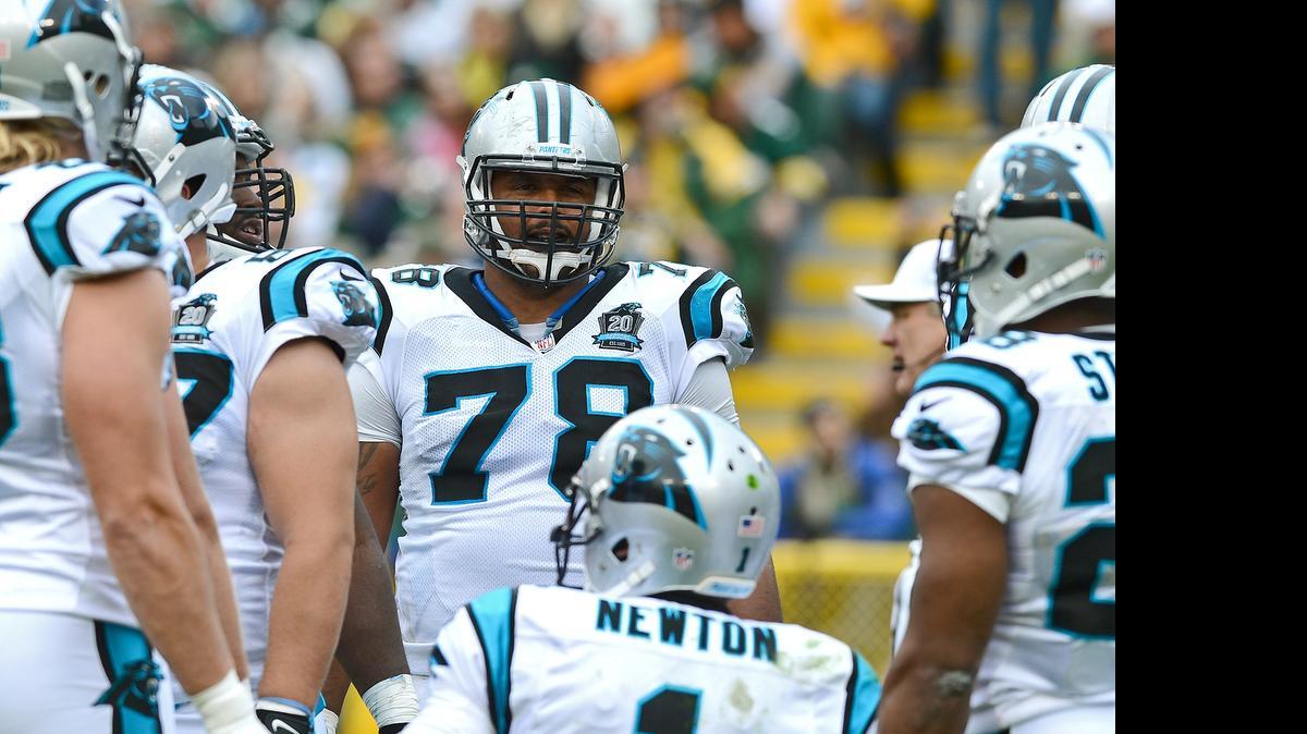 
Carolina Panthers right tackle Nate Chandler, rated among the 17 worst tackles in the league last year by Pro Football Focus, is eager to get back in the mix.



