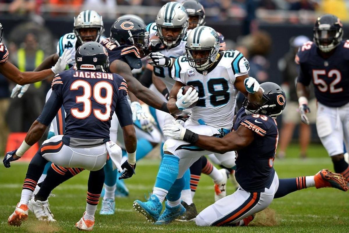 A loss to the hapless Chicago Bears could come back to bite the Carolina Panthers and running back Jonathan Stewart.