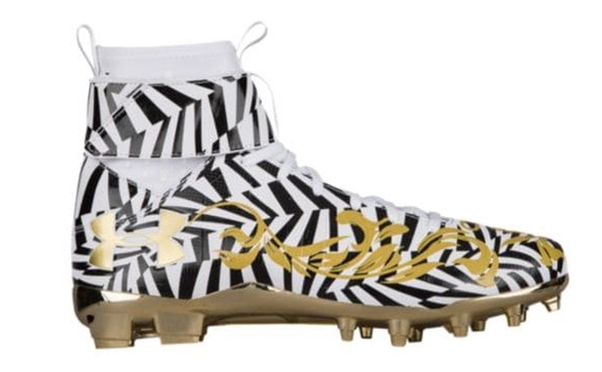 Cam Newton’s limited edition cleats