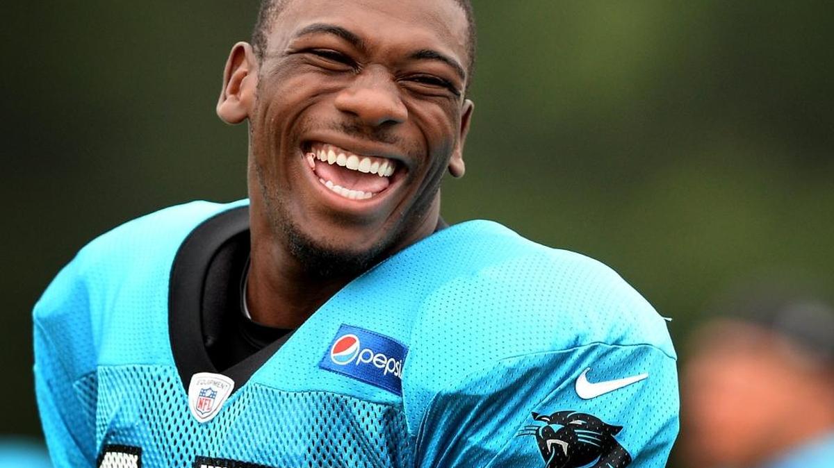 Carolina Panthers wide receiver Devin Funchess on Thursday, Aug. 4, 2016 at Wofford College in Spartanburg, SC.