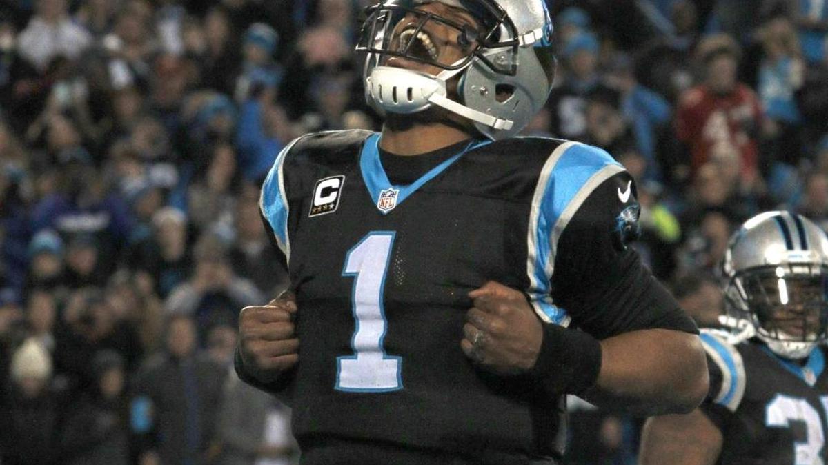 Carolina Panthers quarterback Cam Newton (1) has had some memorable, and legal, touchdown dances after scores. A new rule change from the NFL will allow players like Newton to be even more creative after scoring touchdowns.