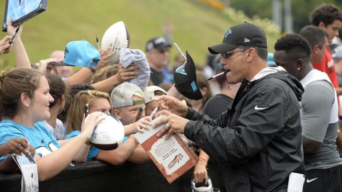 Carolina Panthers fan seriously trolls the Atlanta Falcons at Steelers exhibition Thursday
