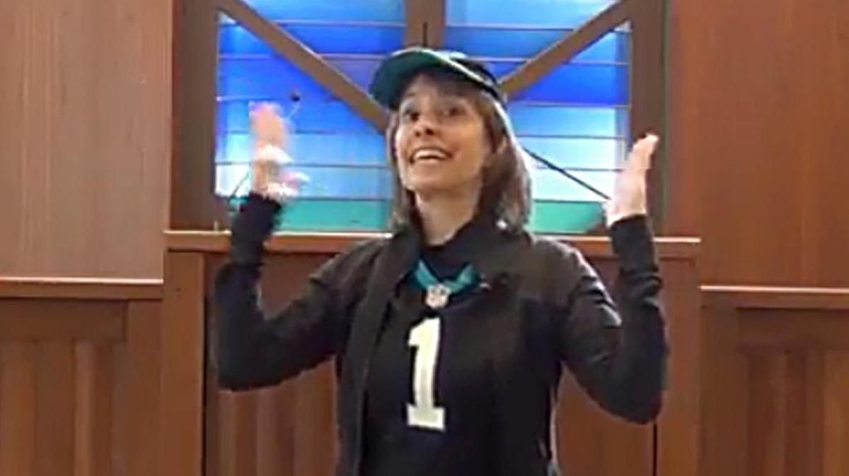 For a Super Bowl wager with a Denver rabbi, Charlotte’s Rabbi Judy Schindler of Temple Beth El stars in a video about why “God is a Panthers fan.”