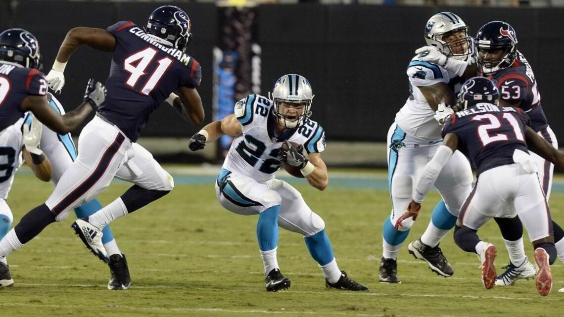 Did you miss Christian McCaffrey’s Panthers debut? Here’s every touch