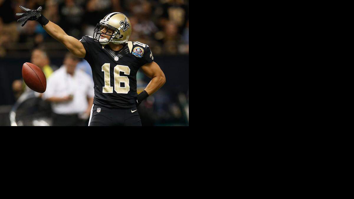 
Receiver Lance Moore has spent most of his career with the New Orleans Saints. He played last season with the Pittsburgh Steelers, who released him this month. Moore could provide a speedy complement to the Carolina Panthers’ Kelvin Benjamin, but he’s not a clear upgrade over veteran Jerricho Cotchery.

