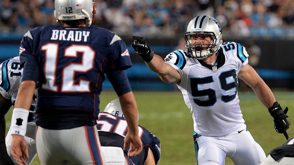 
Carolina Panthers linebacker Luke Kuechly (59) has worked on his pass-rushing skills in the offseason, even calling on defensive linemen to share pointers. 
