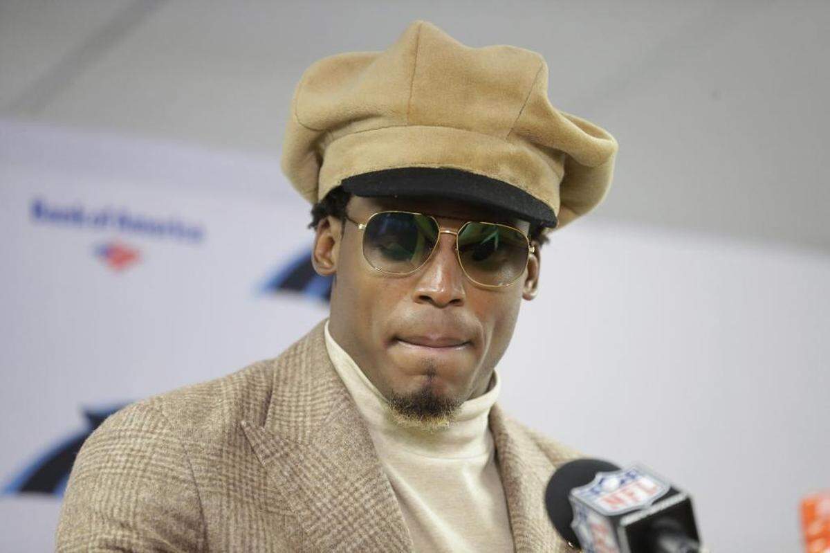 “You know, I might bring my cowboy hat for Monday night, too,” Carolina Panthers quarterback Cam Newton, seen above after a game in Octobor, told the media this week.