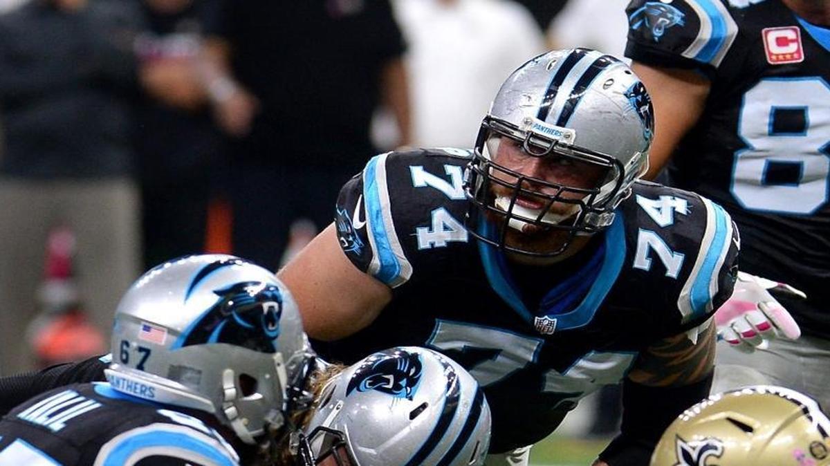 Carolina Panthers left tackle Mike Remmers owns a drone, which he plans on taking cross country to make photos and video.
