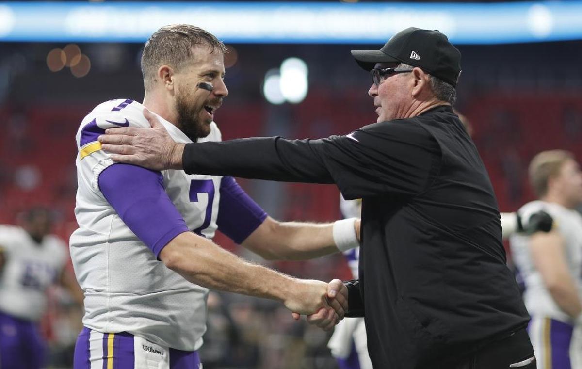 Minnesota Vikings quarterback Case Keenum (7) has found new life in Minneapolis with head coach Mike Zimmer, doing something no quarterback in team history has done. He’ll extend that streak on Sunday.