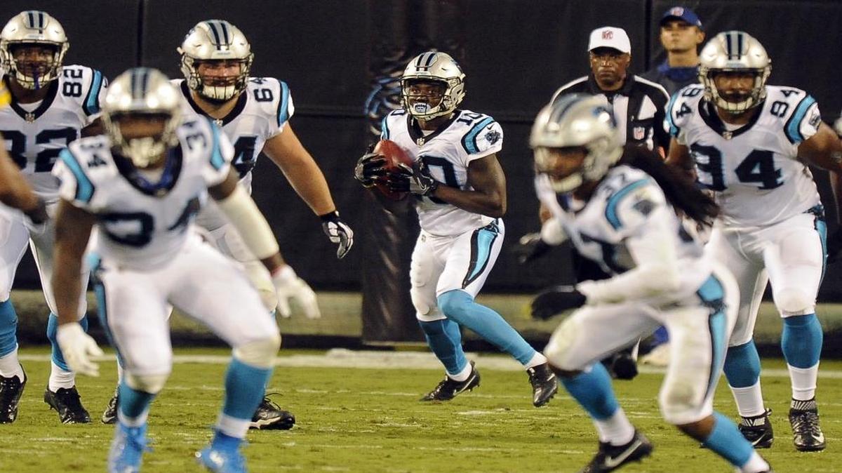 Carolina Panthers wide receiver Curtis Samuel (10) should be good to go for Sunday’s opener on the road against the San Francisco 49ers.