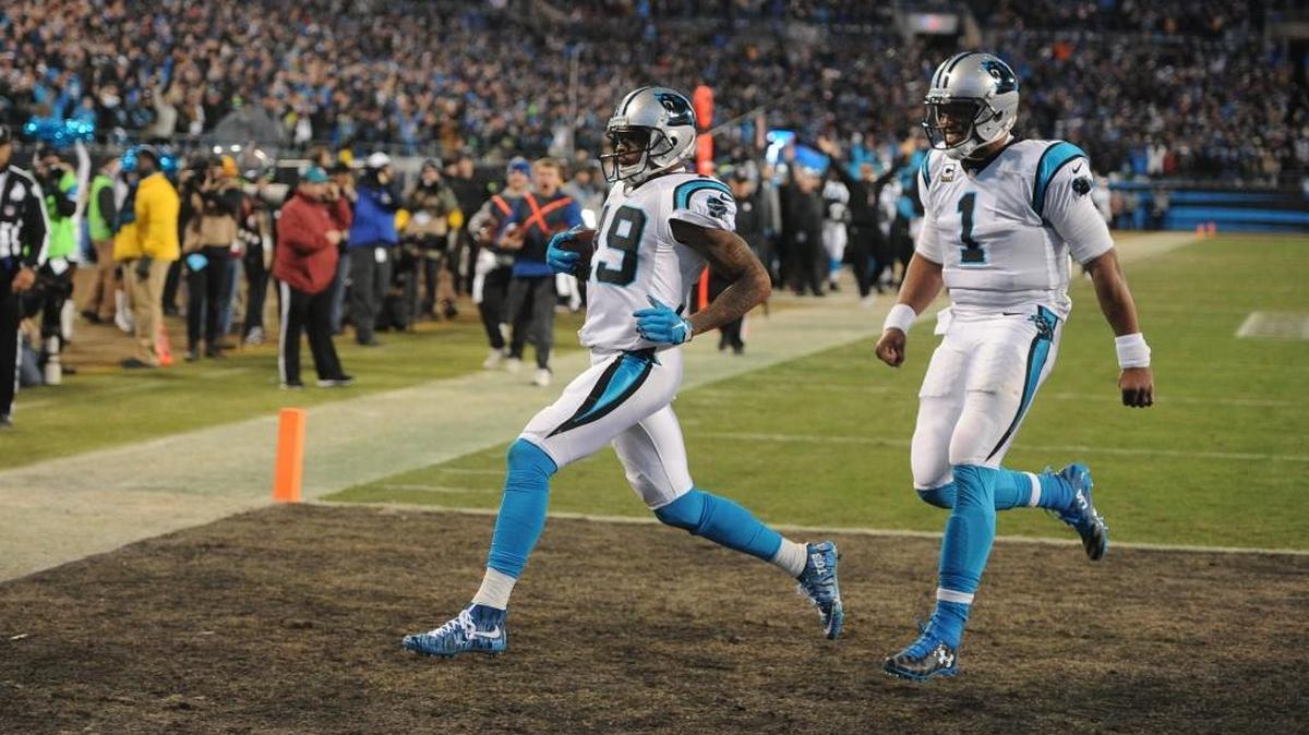 A trick play, maybe involving Ted Ginn Jr. (19), would be a good changeup for Panthers offensive coordinator Mike Shula.