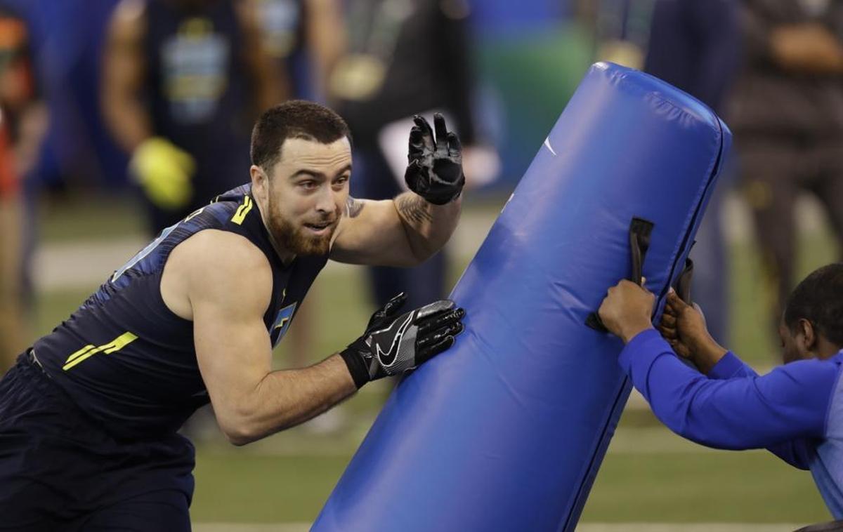Boise State linebacker Tanner Vallejo is a late-round prospect who could play special teams and add depth for the Carolina Panthers.