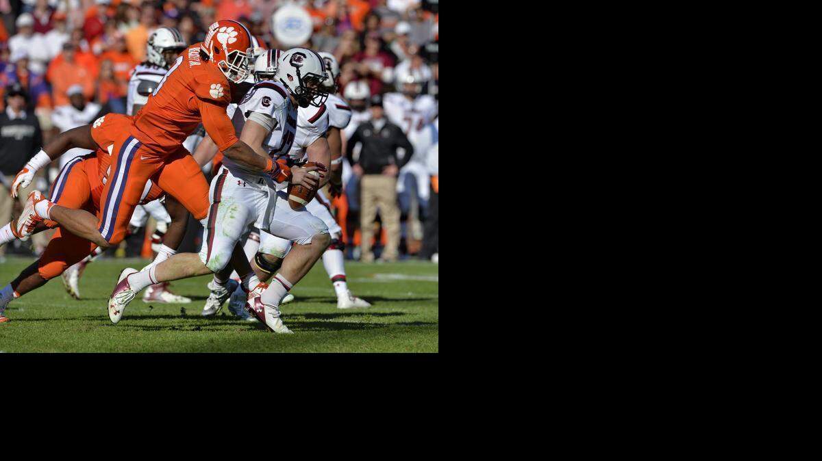 
Clemson’s Vic Beasley played tight end, linebacker and defensive end during his career, and could have the skills to move back to linebacker in the NFL. 
