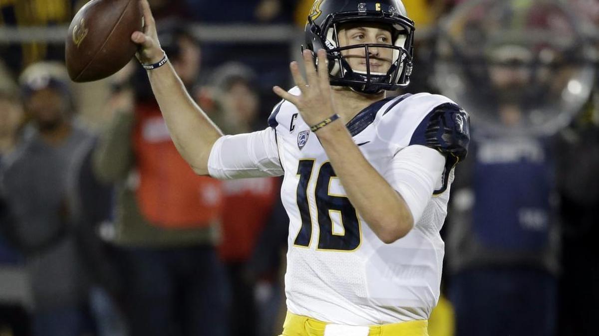 Jared Goff becomes the face of the NFL’s Los Angeles Rams franchise.