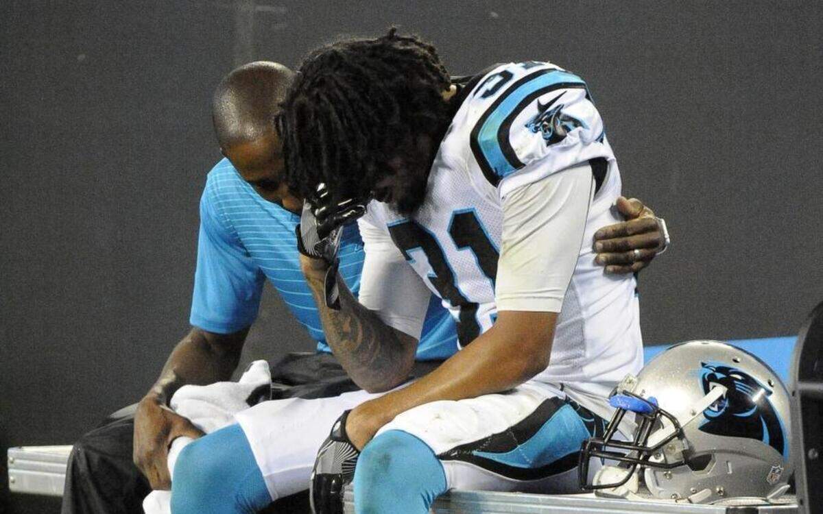 During Thursday’s preseason game, Carolina Panthers second-year corner Zack Sanchez aggravated a groin injury that ended his rookie season in November.
