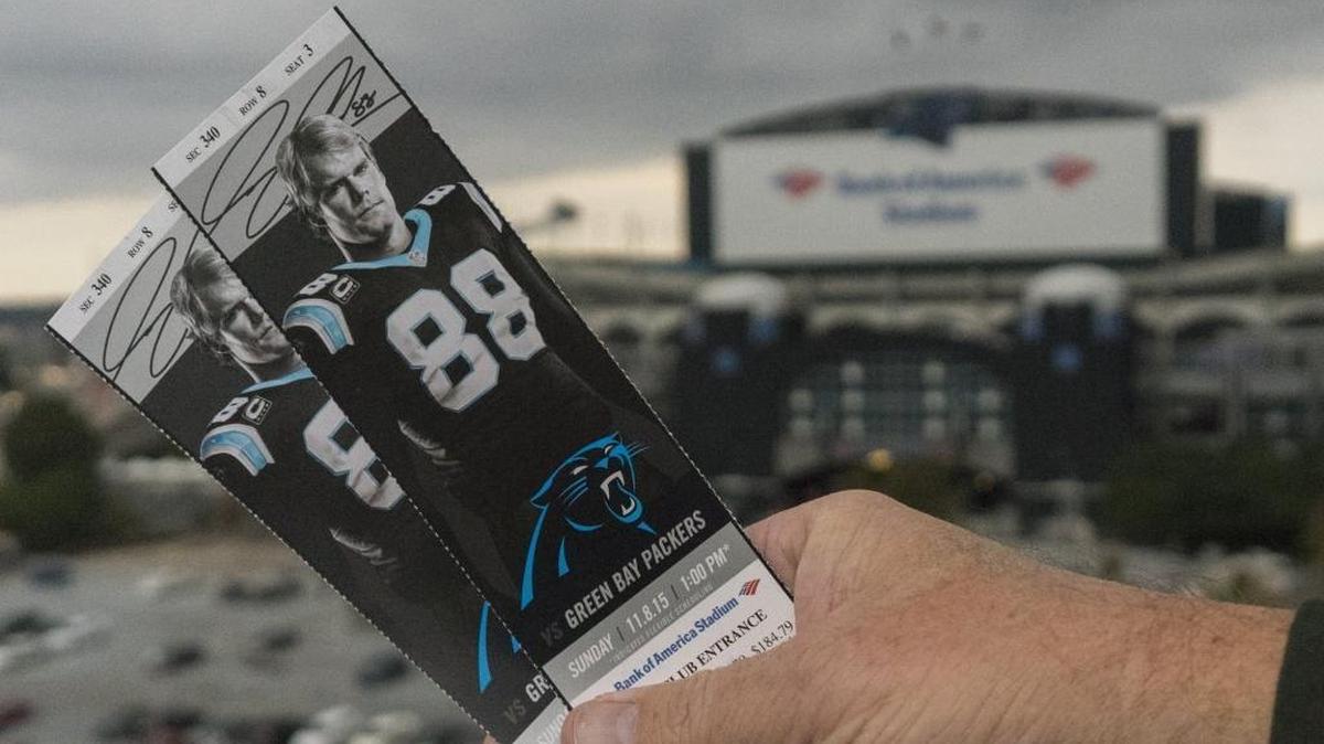 Panthers tickets and Bank of America Stadium