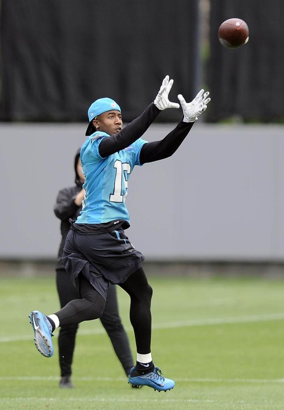 Carolina Panthers WR Austin Duke (16) impressed the Panthers enough at their local pro day to earn a free-agent contract as an undrafted free agent.
