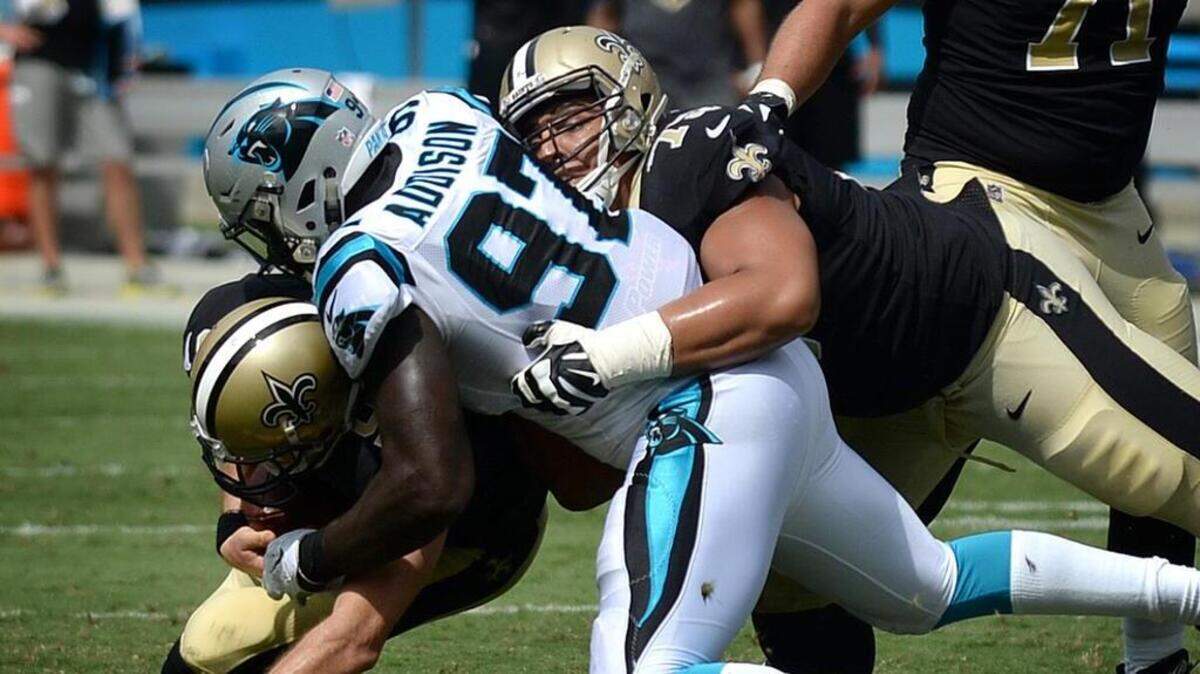 Carolina Panthers DE Mario Addison adjusts to 3-4 defense | Charlotte ...