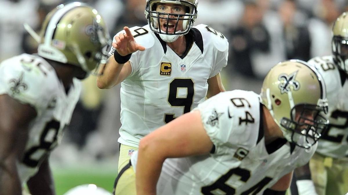 
New Orleans Saints quarterback Drew Brees injured the rotator cuff on his throwing shoulder during the second quarter of Sunday’s 26-19 loss to Tampa Bay.
