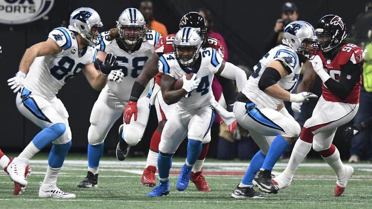 Panthers coach Ron Rivera says he wishes RB Cameron Artis-Payne (34) played more last season now that the fourth-year back could see increased reps with Jonathan Stewart gone.