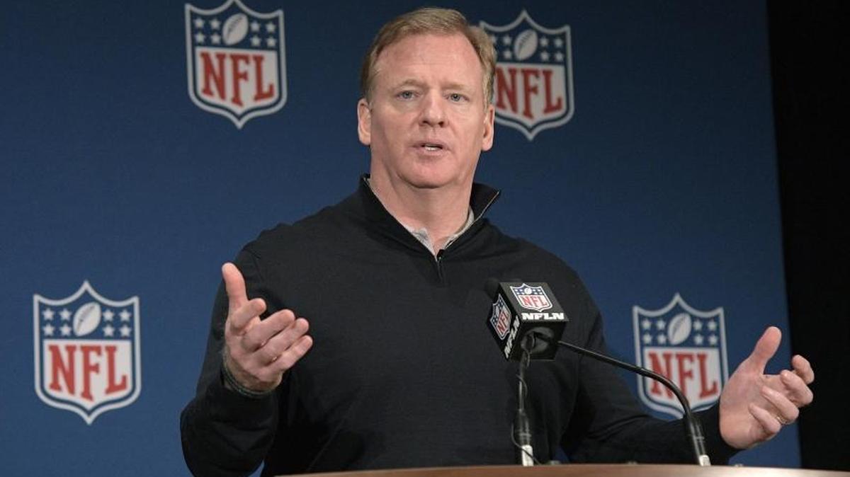 NFL Commissioner Roger Goodell didn’t have any answers about the two situations surrounding Panthers owner Jerry Richardson on Wednesday, either.