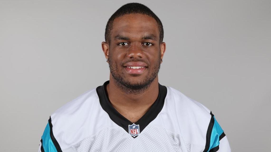 Carolina Panthers cornerback Lou Young received cheers from defensive teammates for his play at practice Monday.