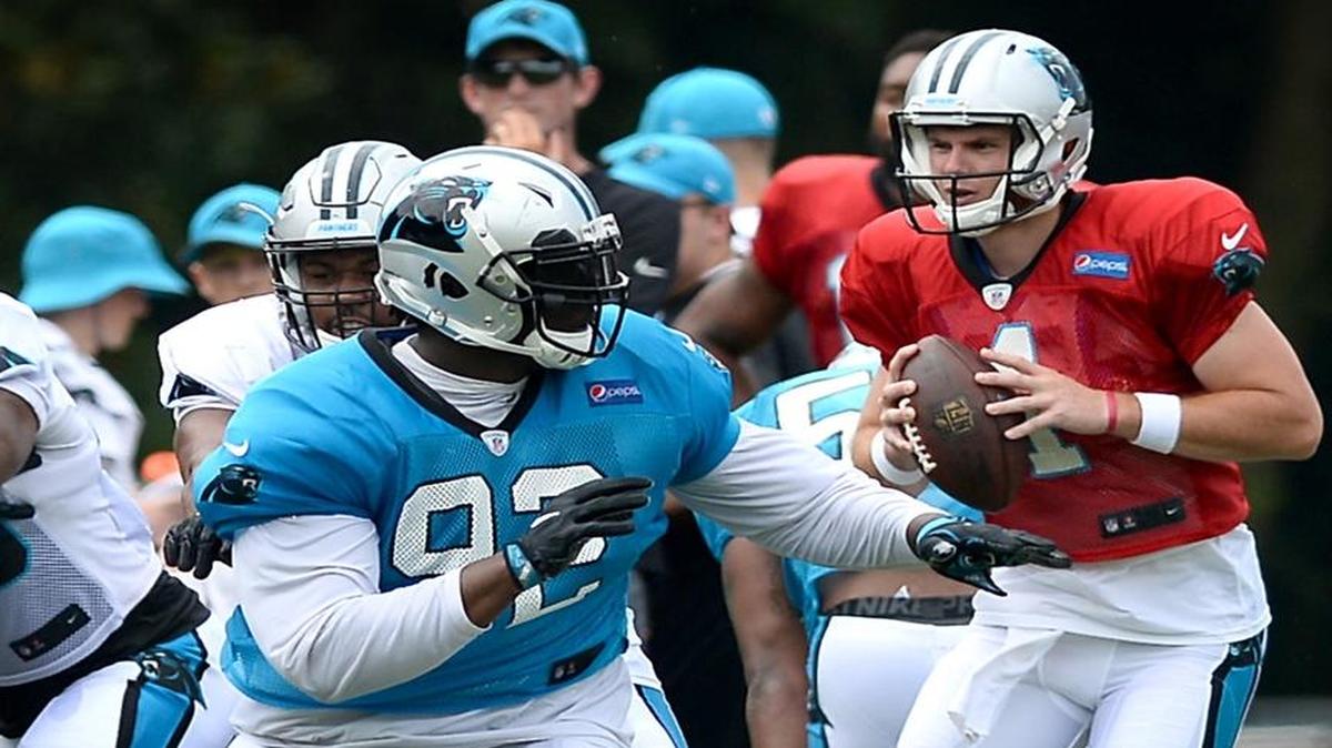 Carolina Panthers defensive tackle Vernon Butler (92) had pedestrian statistics in an injury-plagued rookie seasons, but he says you shouldn’t sleep on him in 2017.