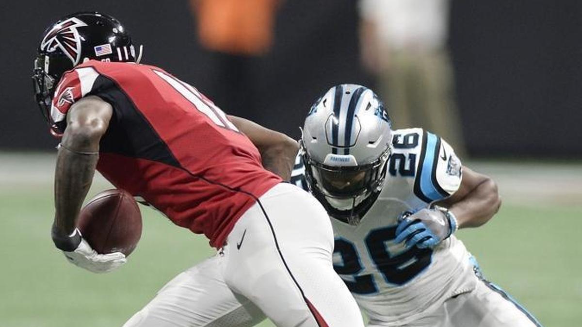 Former Carolina Panthers cornerback Daryl Worley (26) was reportedly arrested early Sunday in Philadelphia.